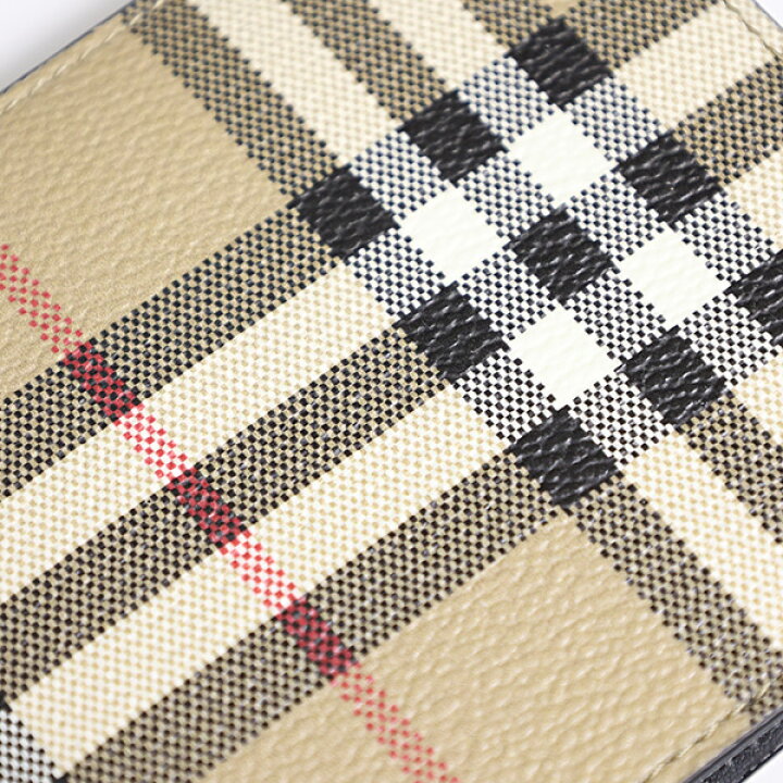 楽天市場】Burberry バーバリー Check Bi-Fold Wallet 二つ折り財布 