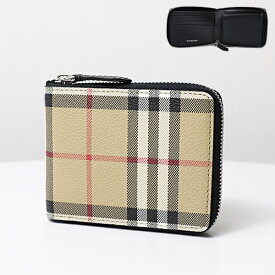 4/30迄！Instagramフォロワーさん限定クーポン発行中！Burberry バーバリー Check Ziparound Wallet 二つ折り財布 折りたたみ財布 ラウンドファスナー コンパクト 小銭入れあり バーバリーチェック メンズ 8084171 A7026