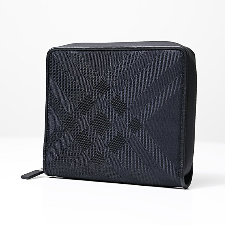 楽天市場】Burberry バーバリー Medium Check Jacquard Zip Wallet 二  