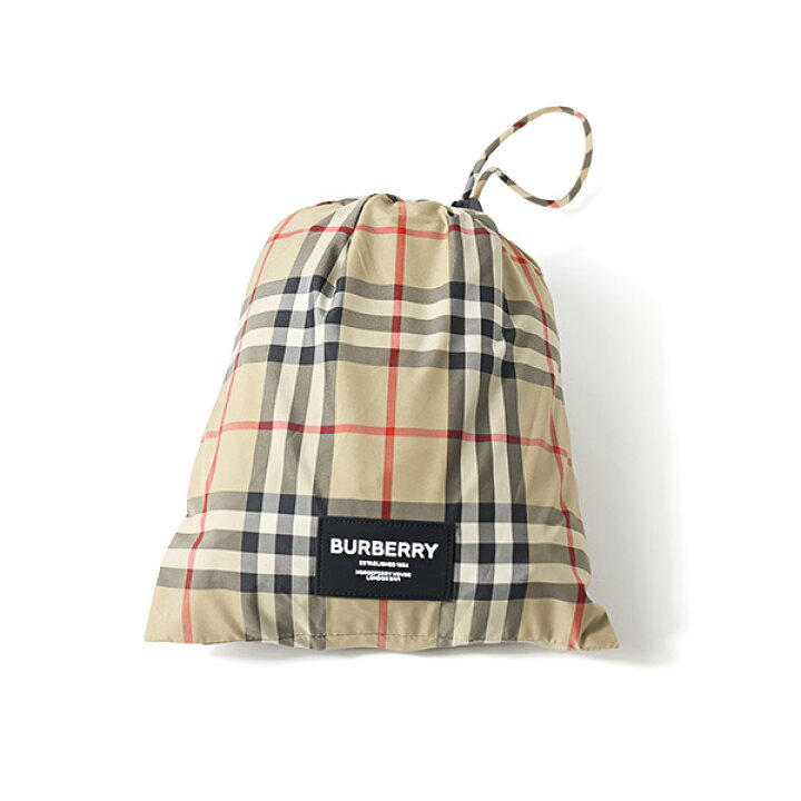 楽天市場】Burberry バーバリー ポンチョ Vintage Check Hooded Cape 