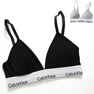 Calvin Klein カルバンクライン MODERN COTTON LIGHTLY LINED TRIANGLE ブラレット モダンコットン レデ…