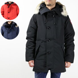 4/30迄！Instagramフォロワーさん限定クーポン発行中！CANADA GOOSE カナダグース Chateau Jacket シャトージャケット ダウンジャケット ダウンコート 防寒 ダウン アウター ファー メンズ 3426M