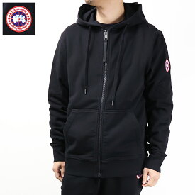 CANADA GOOSE カナダグース パーカー Huron Full Zip Hoodie ヒューロン フルジップ フーディー 7401M メンズ ジップアップ スウェット 長袖 コットン ロゴパッチ LaG Onlinestore