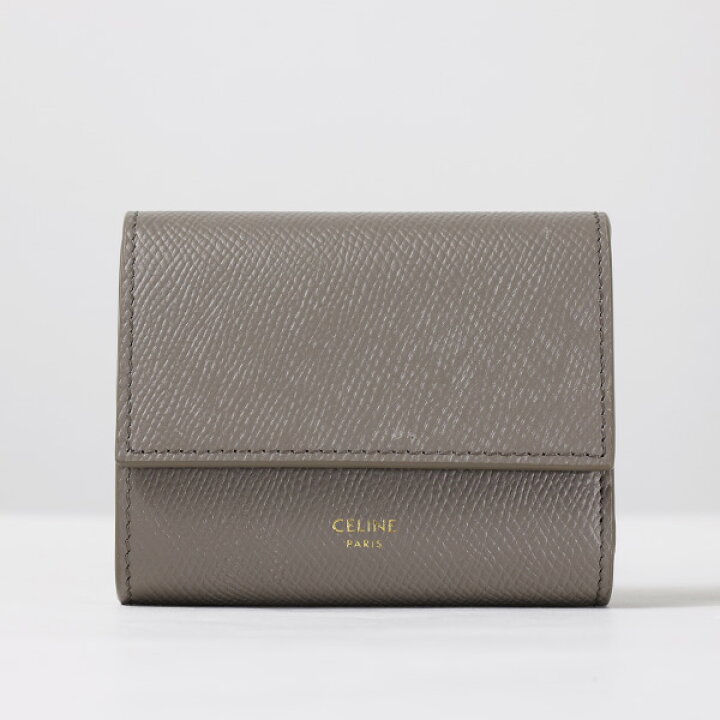 楽天市場】CELINE セリーヌ Small Tri-Fold Wallet 10B573BEL 三つ折り 