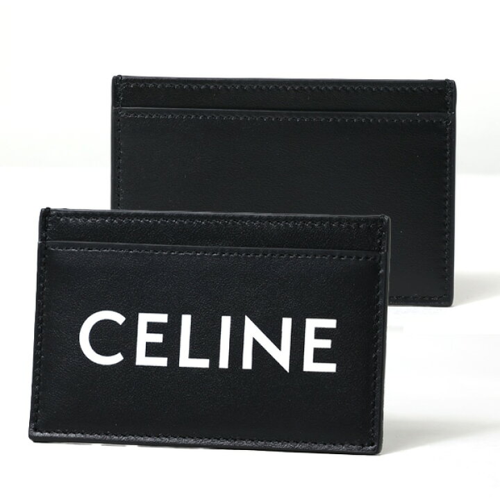 楽天市場】Celine セリーヌ Logo Card Holder カードケース カード 