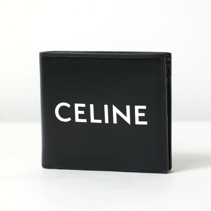 楽天市場】Celine セリーヌ Logo Bi-Fold Wallet 二つ折り財布 