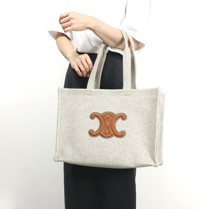 楽天市場】Celine セリーヌ Large Cabas Thais Cuir Triomphe Tote Bag  