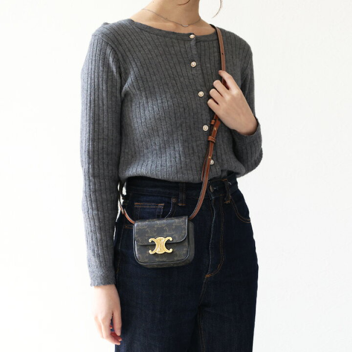 楽天市場】CELINE セリーヌ MINI CLAUDEIN TRIOMPHE トリオンフ  