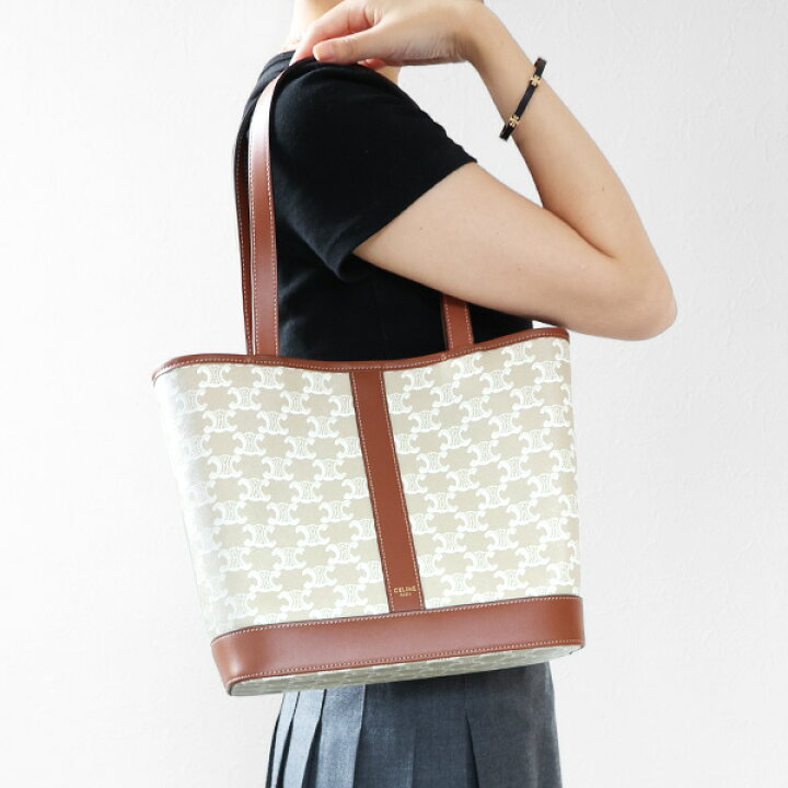 楽天市場】CELINE セリーヌ Small Cabas Tote Bag スモール カバ  