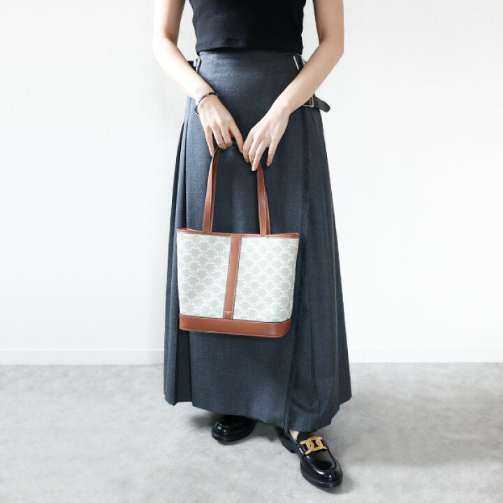 楽天市場】CELINE セリーヌ Small Cabas Tote Bag スモール カバ 