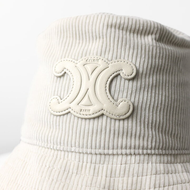 楽天市場】CELINE セリーヌ Triomphe Bucket Hat トリオンフ バケット 