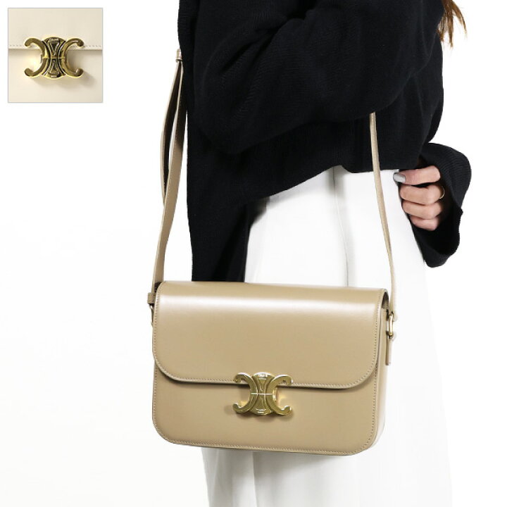 楽天市場】CELINE セリーヌ CLASSIQUE TRIOMPHE Shoulder Bag  