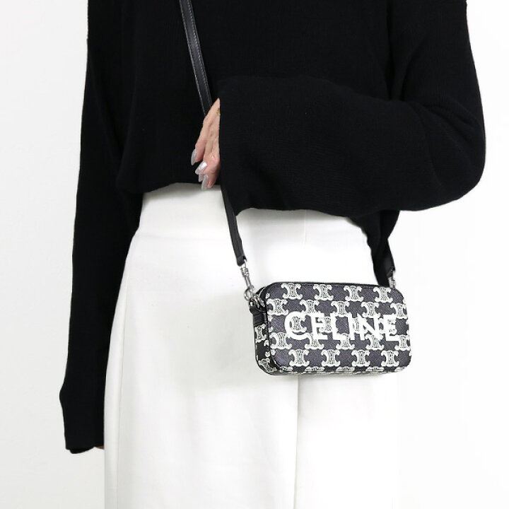 楽天市場】CELINE セリーヌ Horizonal Pouch Crossbady Bag 