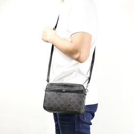 CELINE セリーヌ Triomphe Canvas Small Messenger Bag スモール メッセンジャーバッグ トリオンフキャンバス ショルダーバッグ クロスボディ クラッチバッグ 2way メンズ 113942EVJ LaG Onlinestore