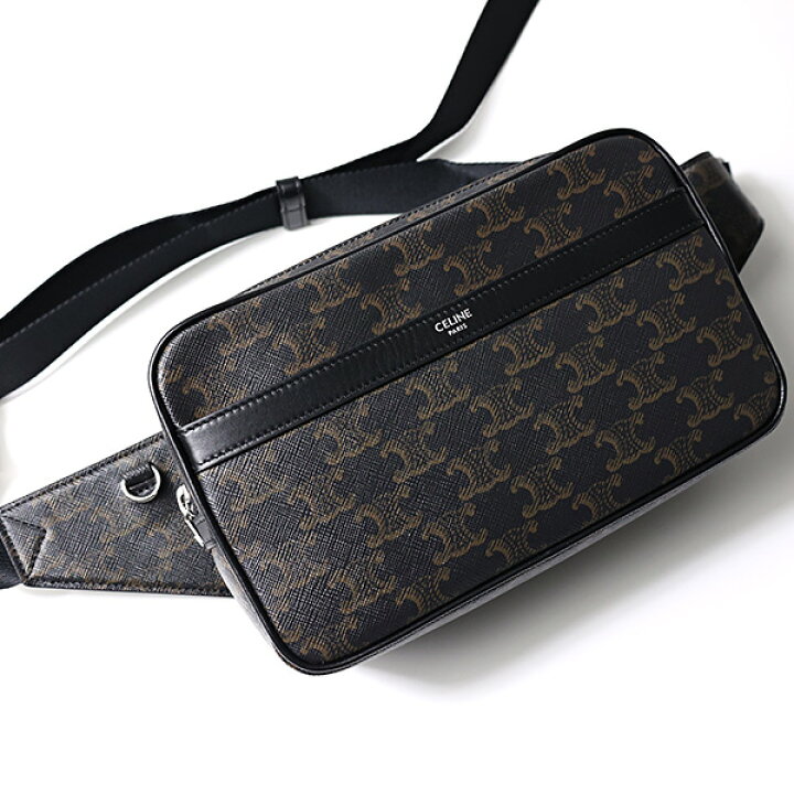 楽天市場】CELINE セリーヌ Triomphe Belt Bag ベルトバッグ  