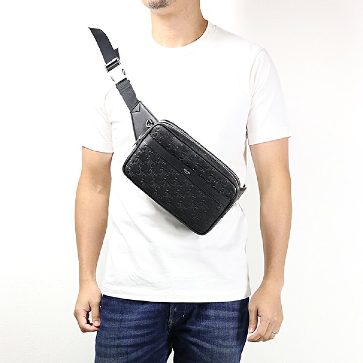 楽天市場】CELINE セリーヌ Triomphe Embossed Belt Bag ベルトバッグ 