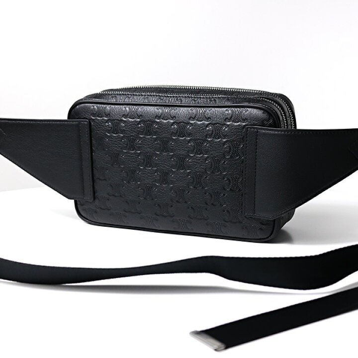 楽天市場】CELINE セリーヌ Triomphe Embossed Belt Bag ベルトバッグ  