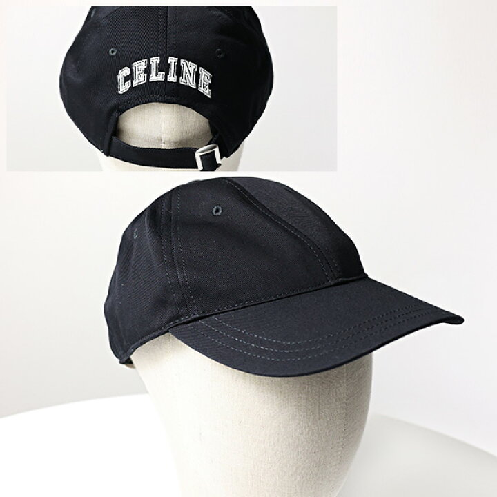 楽天市場】CELINE セリーヌ Back Logo Baseball Cap ベースボール  