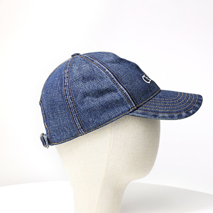 楽天市場】CELINE セリーヌ Denim Baseball Cap デニム ベースボール 