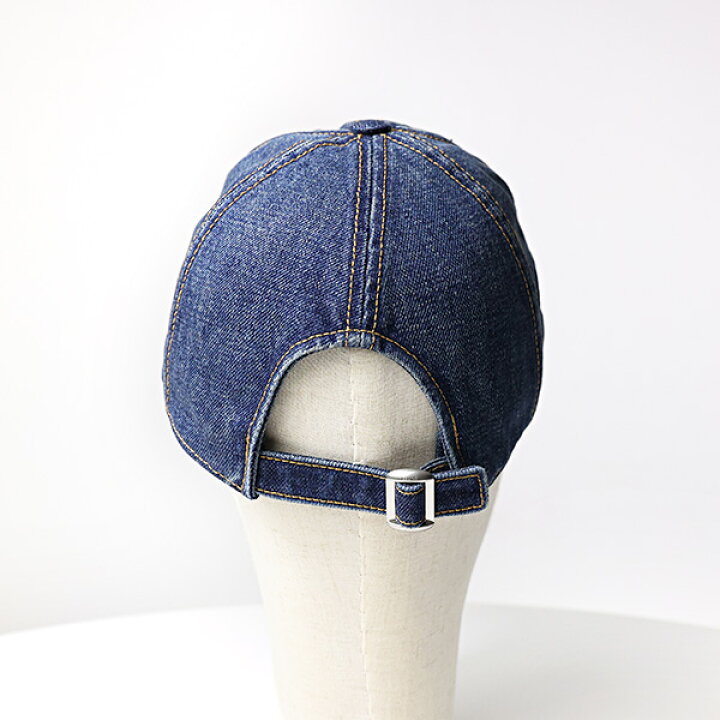 楽天市場】CELINE セリーヌ Denim Baseball Cap デニム ベースボール 