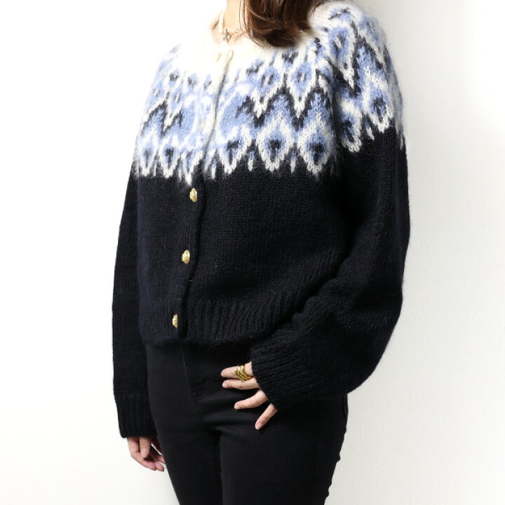 セリーヌ CELINE 2024 コットン フローラル ハンドクロシェ クルー  