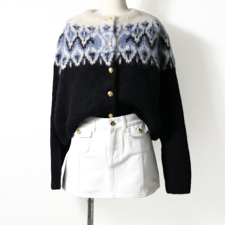 楽天市場】CELINE セリーヌ White Wash Denim Mini Skirt ミニスカート  