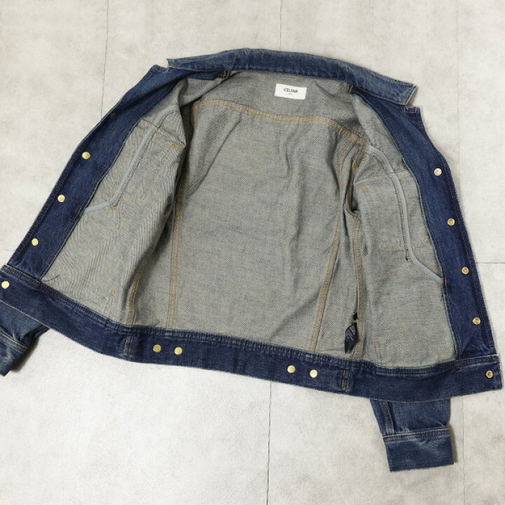 楽天市場】CELINE セリーヌ Wash Denim Trucker Jacket トラッカー 