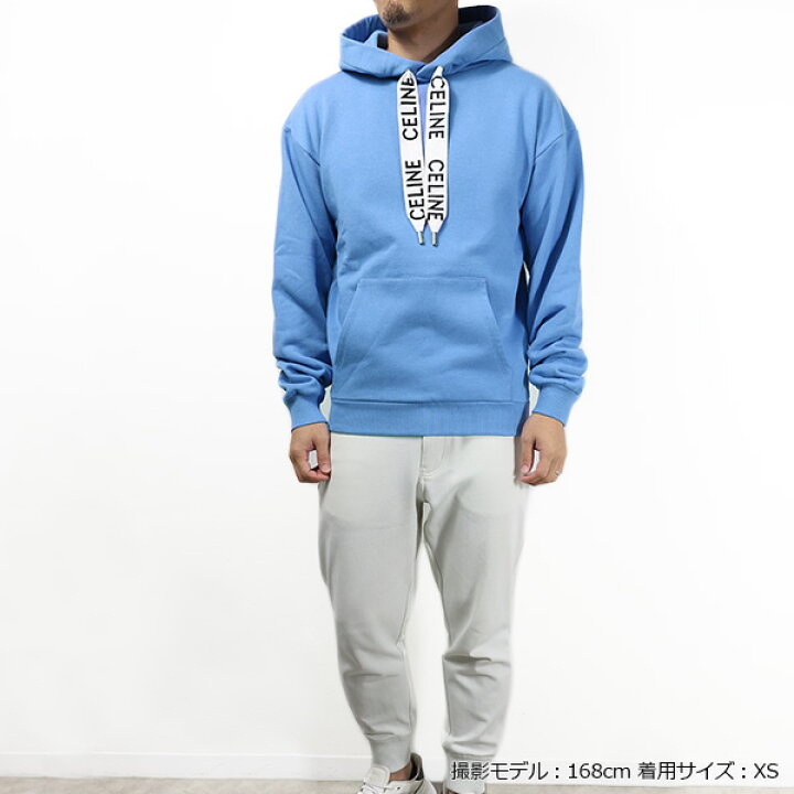 楽天市場】CELINE セリーヌ Cotton Fleece Loose Hoodie コットン 