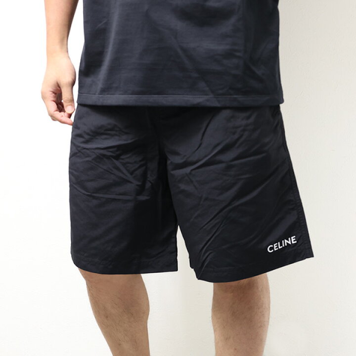 楽天市場】CELINE セリーヌ Nylon Swim Shorts ナイロン スイム 
