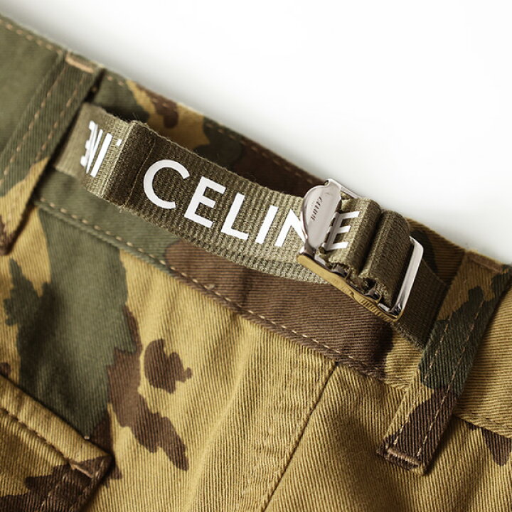 楽天市場】CELINE セリーヌ Cargo Bermuda Shorts ショートカーゴ