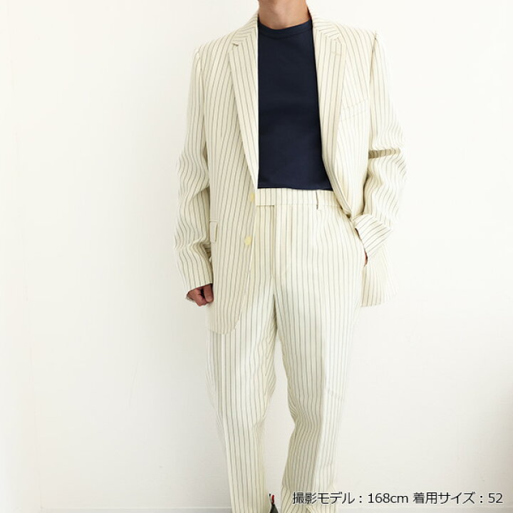 楽天市場】CELINE セリーヌ Striped Wool Classic Jacket ストライプ 