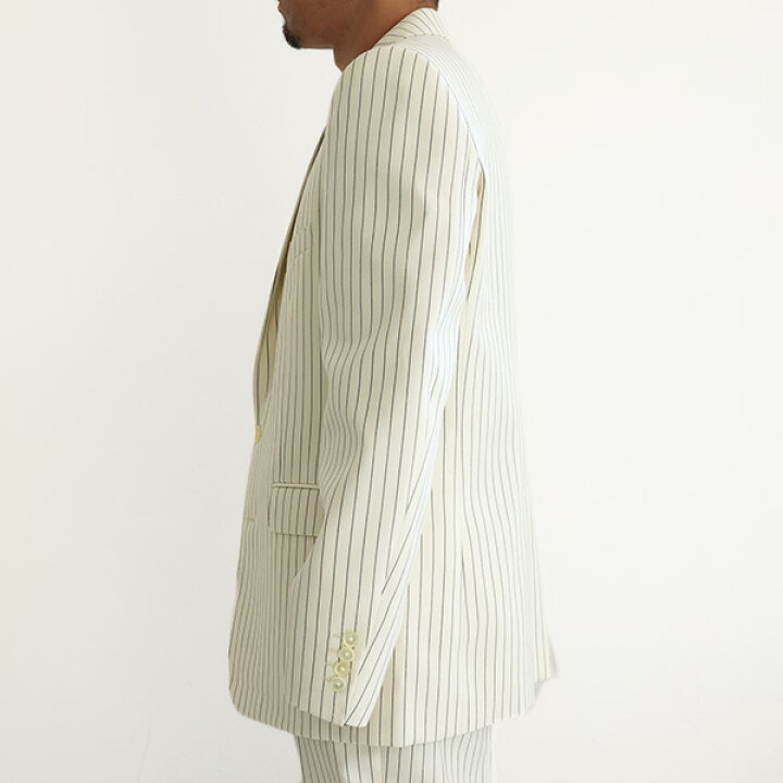 楽天市場】CELINE セリーヌ Striped Wool Classic Jacket ストライプ  