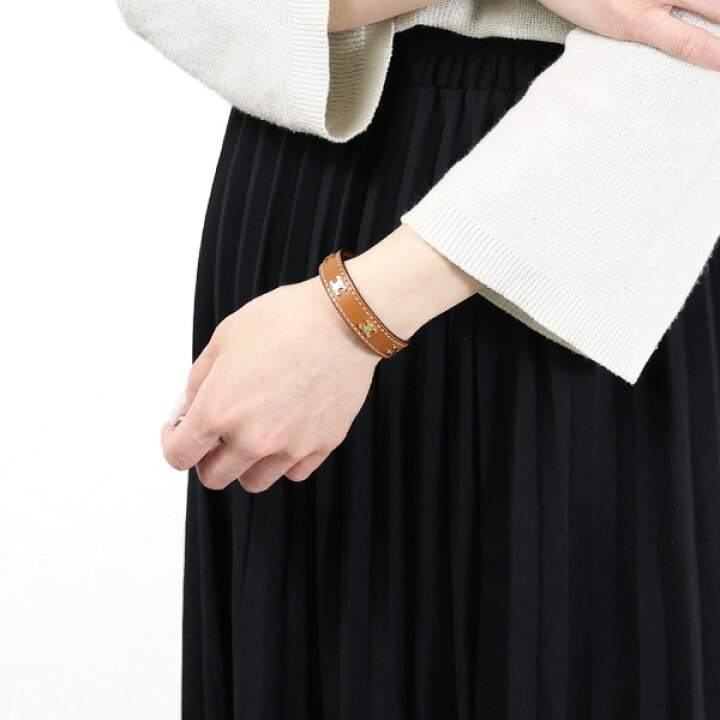 楽天市場】CELINE セリーヌ ブレスレット Les Cuirs Celine Braelet レ