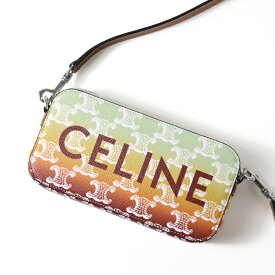 CELINE セリーヌ ショルダーバッグ Horizonal Pouch Shoulder Bag ホリゾンタルポーチ 10L272GE3 メンズ レディース ミニバッグ 鞄 トリオンフキャンバス サンセット LaG Onlinestore