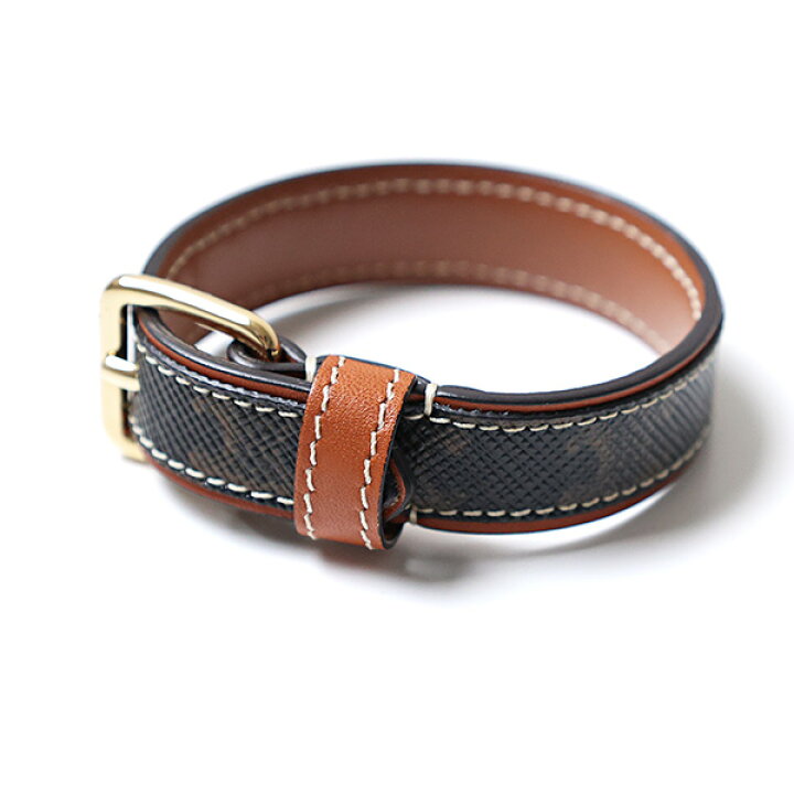 楽天市場】CELINE セリーヌ ブレスレット Triomphe Leather Bracelet 