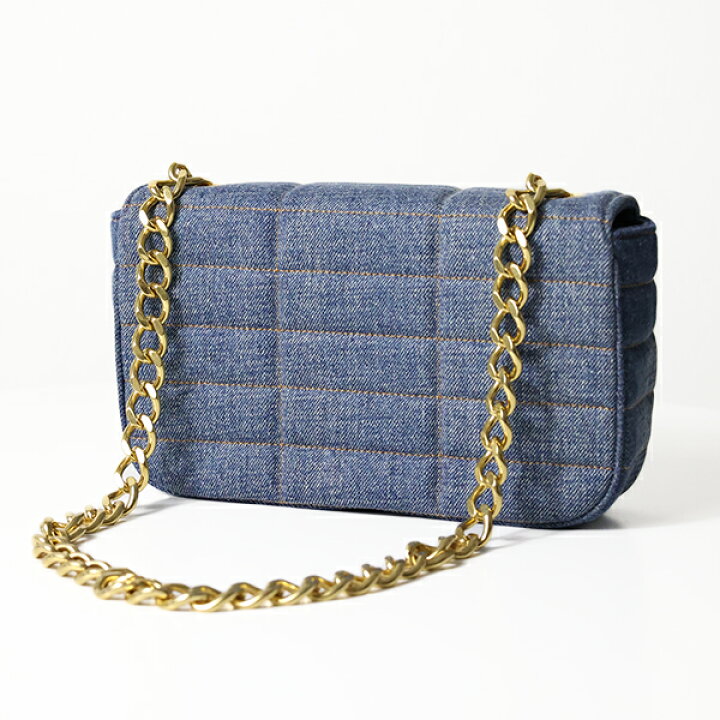 楽天市場】CELINE セリーヌ ショルダーバッグ Celine Logo Denim Chain 