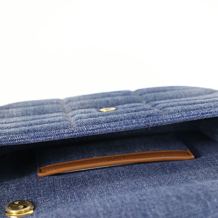 楽天市場】CELINE セリーヌ ショルダーバッグ Celine Logo Denim Chain 