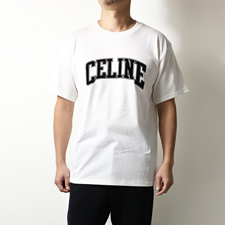 CELINE セリーヌ 21SS FRONT LOGO PRINT S/S TEE ロゴプリント Tシャツ 