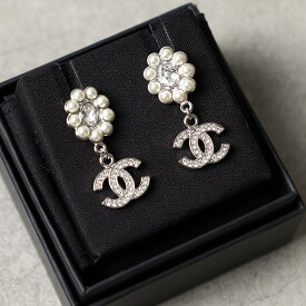 CHANEL シャネル Coco Mark Earrings ココマークイヤリング ピアス シルバー 両耳用 レディース ABB141 B13050 LaG Onlinestore