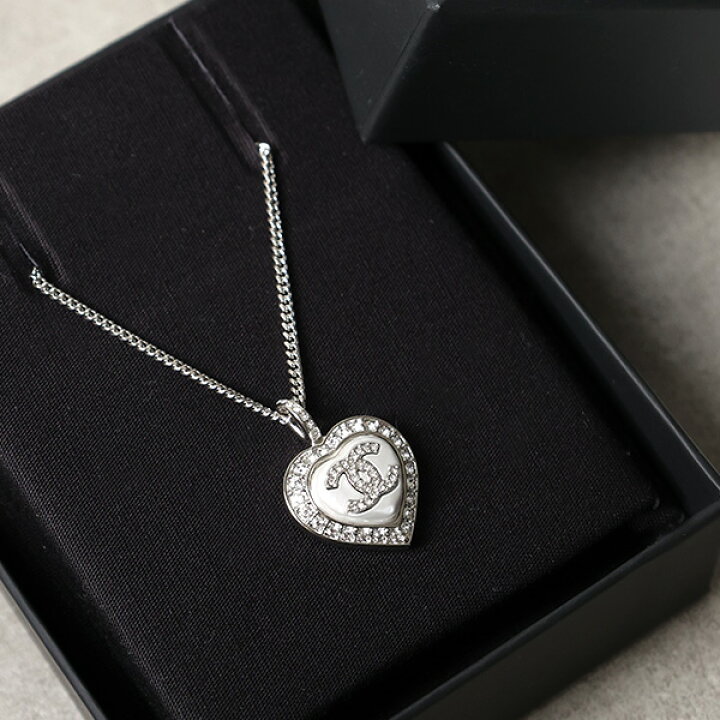 楽天市場】CHANEL シャネル Heart Motirf Necklace ココマーク 