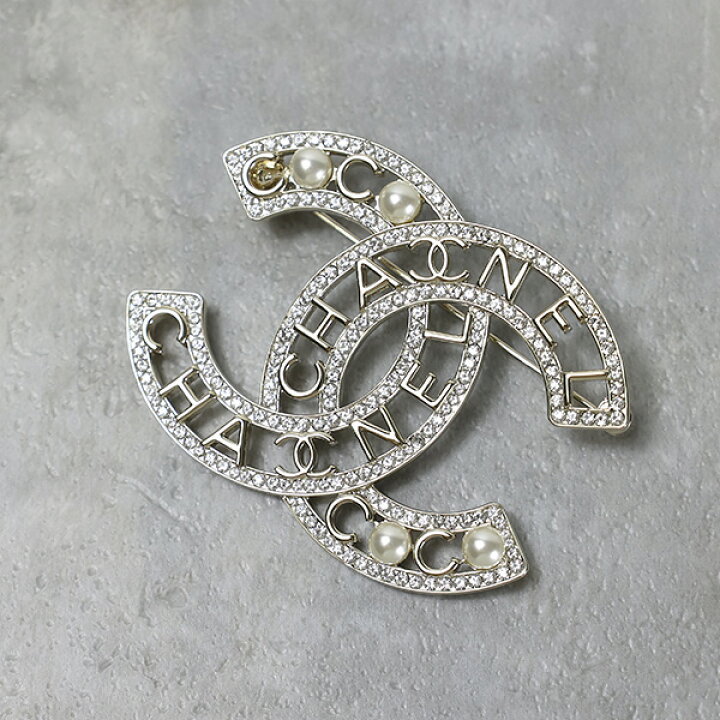 楽天市場】CHANEL シャネル COCO LOGO BROOCH ココマーク ブローチ 