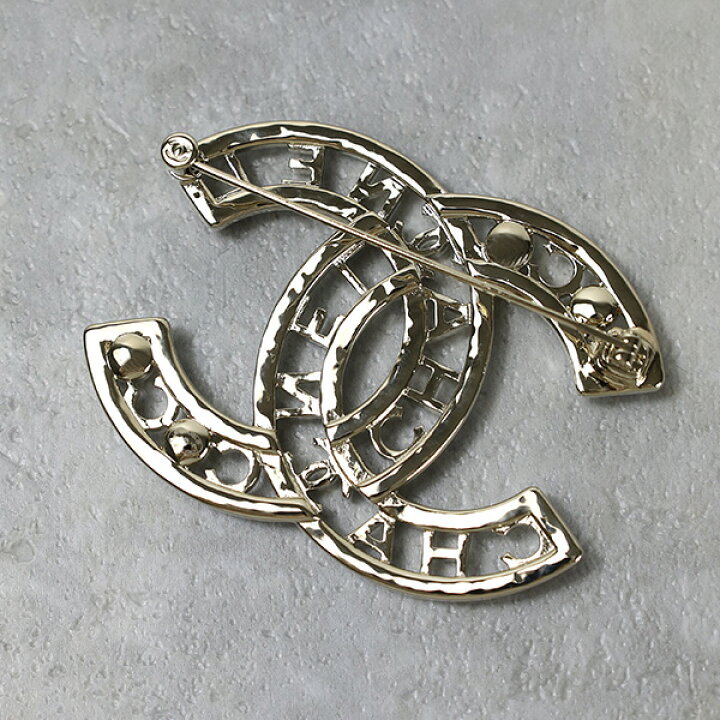 楽天市場】CHANEL シャネル COCO LOGO BROOCH ココマーク ブローチ 