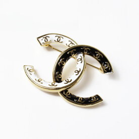 【5/31迄！SNSフォロワーさん限定 5％OFFクーポン発行中】CHANEL シャネル Bicolor CC Brooch ブローチ メタル ココマーク CCロゴ バイカラー エレガント レディース ABC990 B16125 NW385