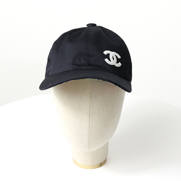 楽天市場】CHANEL シャネル CC Baseball Cap ベースボールキャップ 