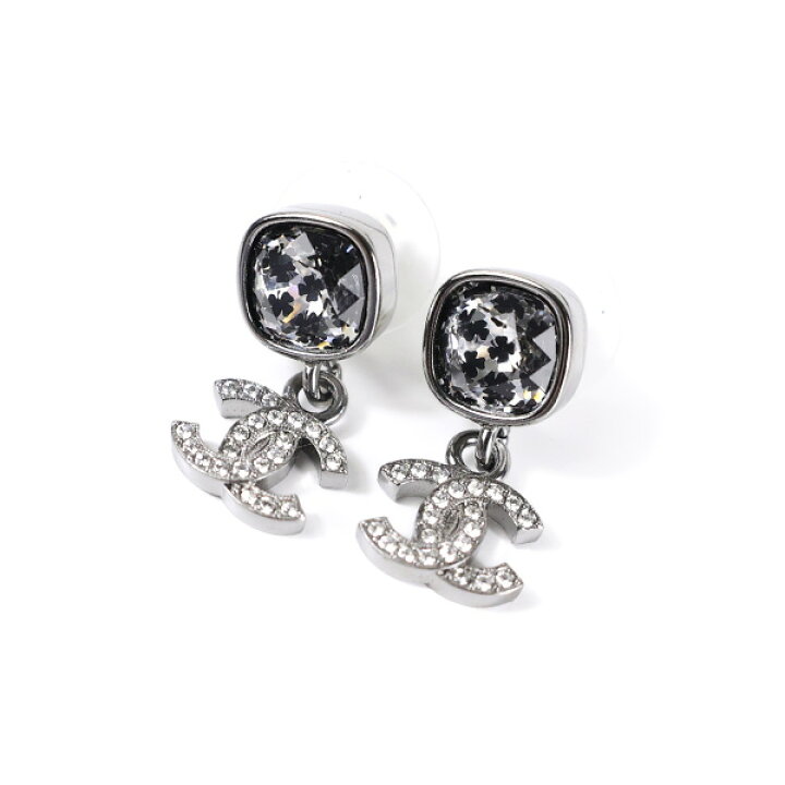 楽天市場】CHANEL シャネル COCO Mark Earrings ピアス ドロップ 