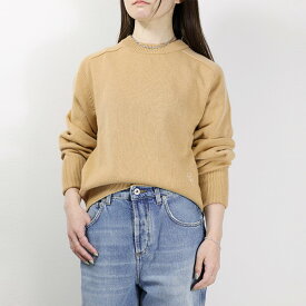 Chloe クロエ Embroidered logo cashmere sweater エンブロイデッド ロゴセーター[CHC19AMP3550020L]