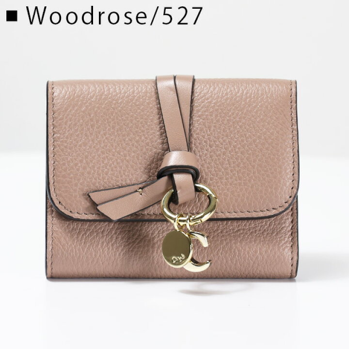楽天市場】Chloe クロエ ALPHABET Tri-Fold Wallet CHC21WP945F57 053 