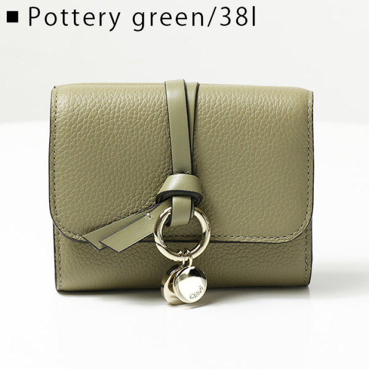 楽天市場】Chloe クロエ ALPHABET Tri-Fold Wallet CHC21WP945F57 053 