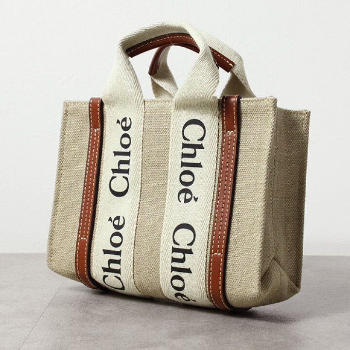 楽天市場】Chloe クロエ WOODY Mini Tote Bag ウッディ ミニトート 