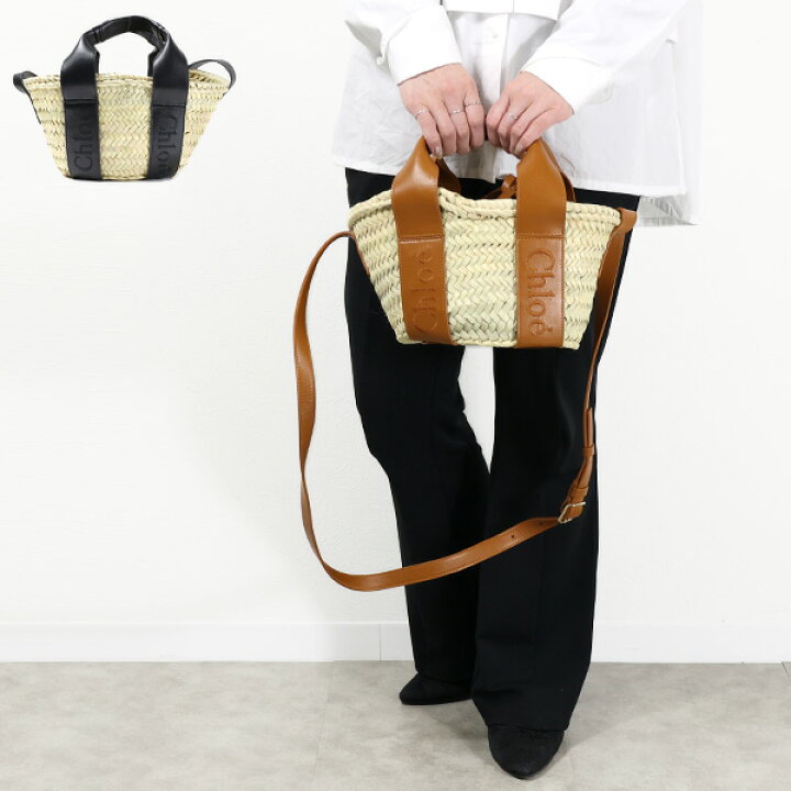 楽天市場】Chloe クロエ CHLOE SENSE Small Basket Bag スモール 